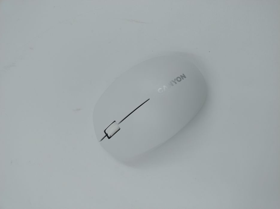 canyon mysz mw 04 oburęczna opis biała/szara usb radio bezprzewodowa