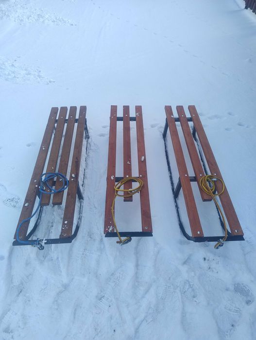 SANKI na kulig solidne