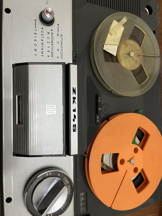Magnetofon szpulowy UNITRA ZRK ZK-145 PRL