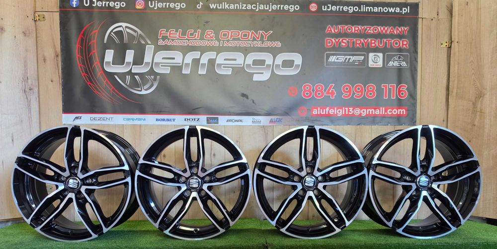 Nowe alufelgi SEAT 18x5x112 - Altea, Leon, Ateca ET 35 oraz ET 47