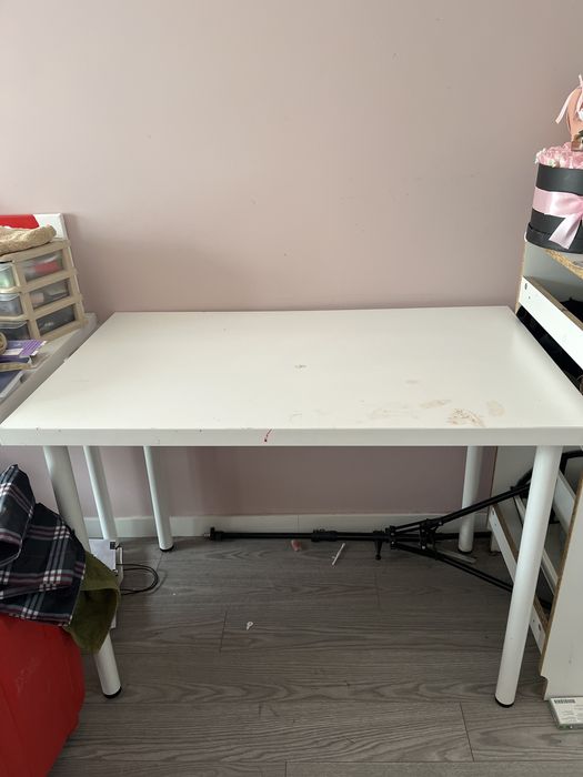 Secretária IKEA LINNMON 120x60 cm – branca