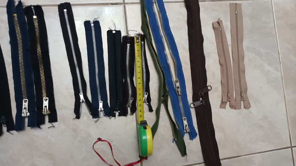 Fechos de casacos e roupa