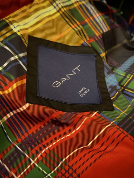 Пуховик GANT Patchwork Puffer — Размер L (Состояние 9.9/10)