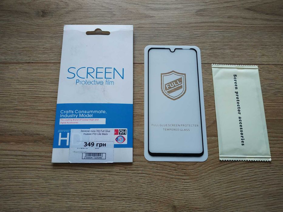 Зaщитное стeкло на Huаwei P40 P30 Litе Y5 Y6 Y6p P Smаrt зaхиснe склo