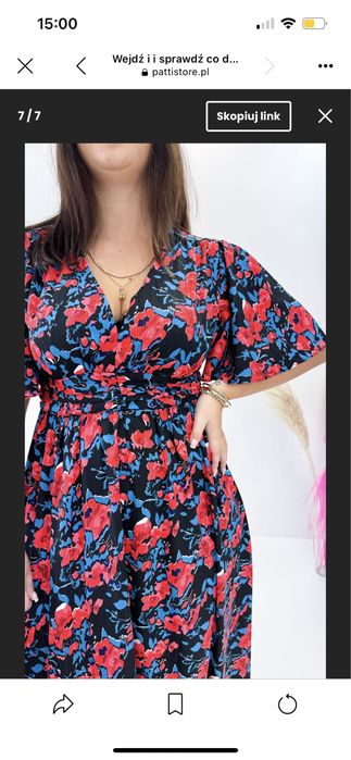 Sukienka długa rozmiar L