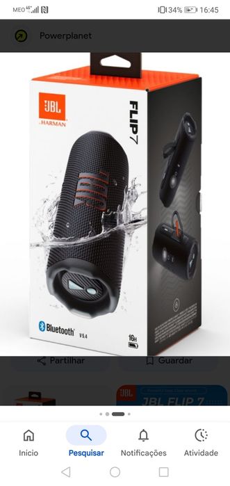 Coluna JBL Flip 7