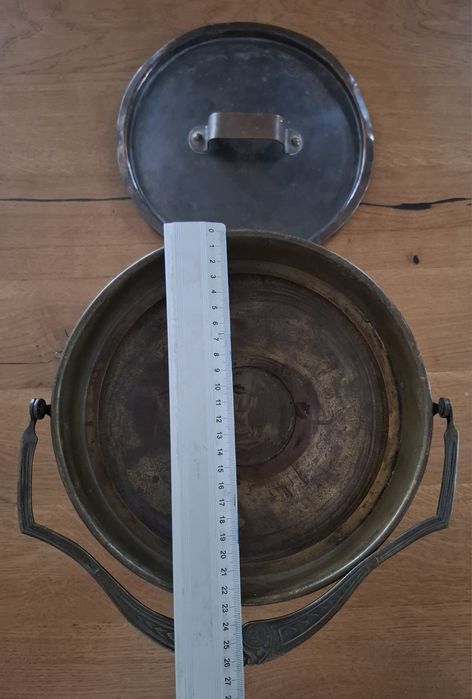 Kosz miedź secesja Art nouveau Beldray sygnowany