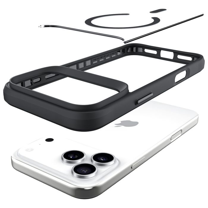 Etui 3MK Satin Armor MagCase do Apple iPhone 17 Pro Max / 18 Pro Max przezroczysty