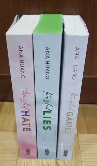 Livros coleção Ana Huang (conjunto de 3 livros novos)