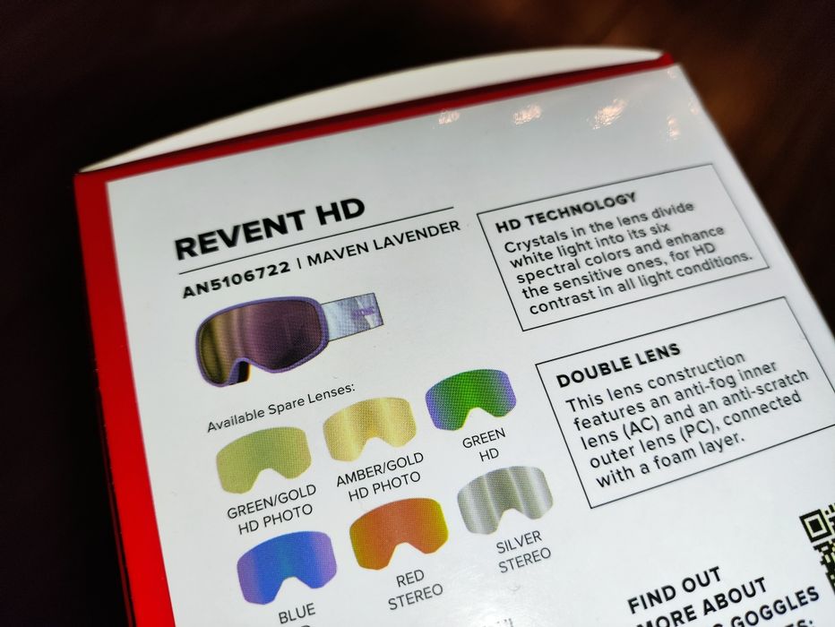 Nowe gogle narciarskie Atomic Revent HD MAVEN LAVENDER