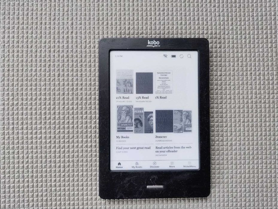 Kobo Touch N905 електронна книга E-Ink сенсорний екран