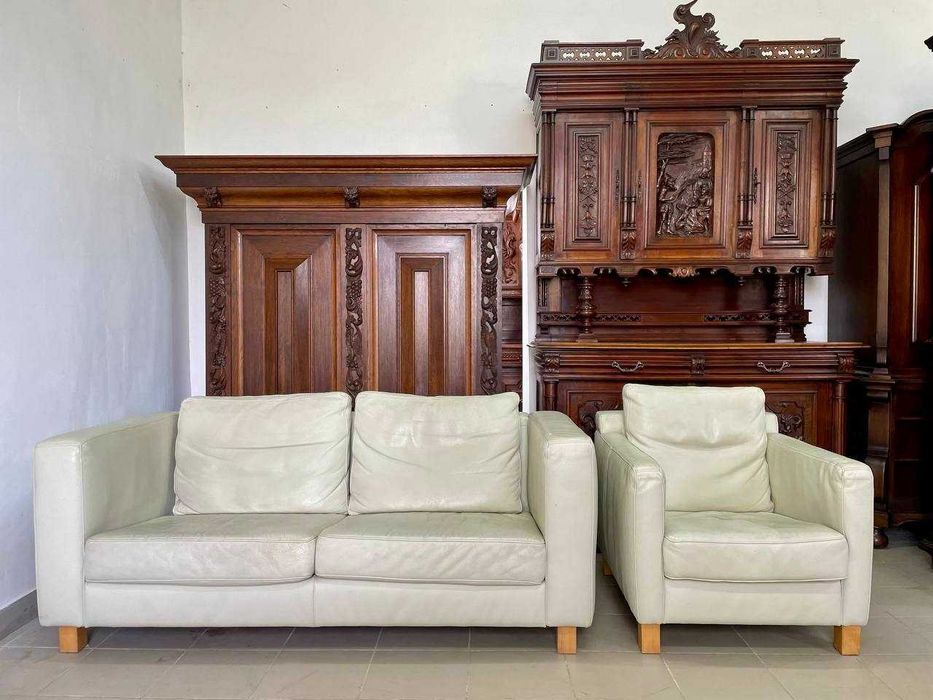 Крісло шкіряне диван кресло кожа  2479