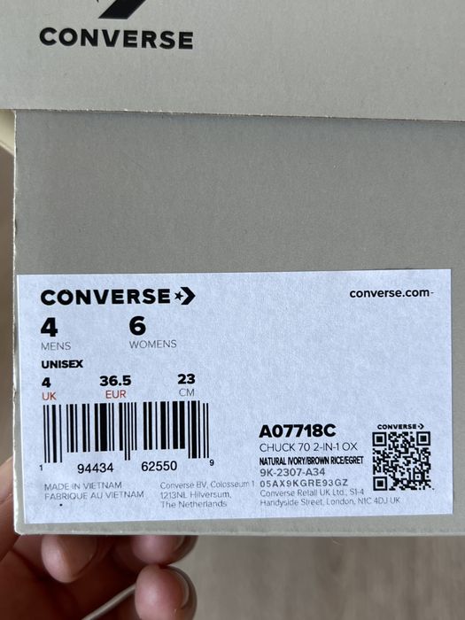 Кеди Converse&feng chen wang