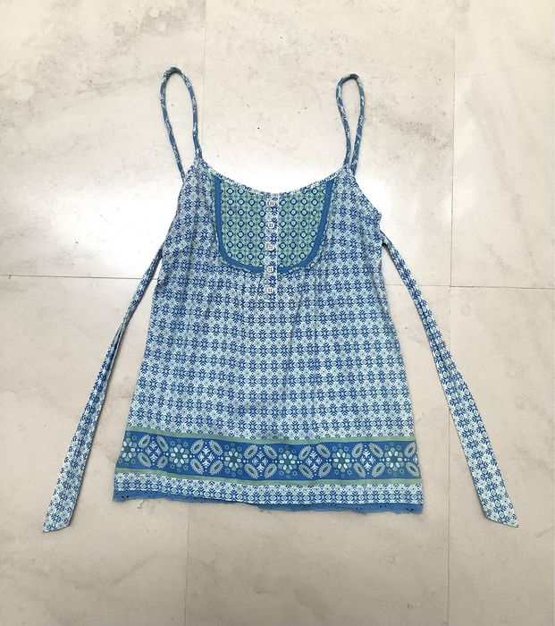 Top de alças Bershka