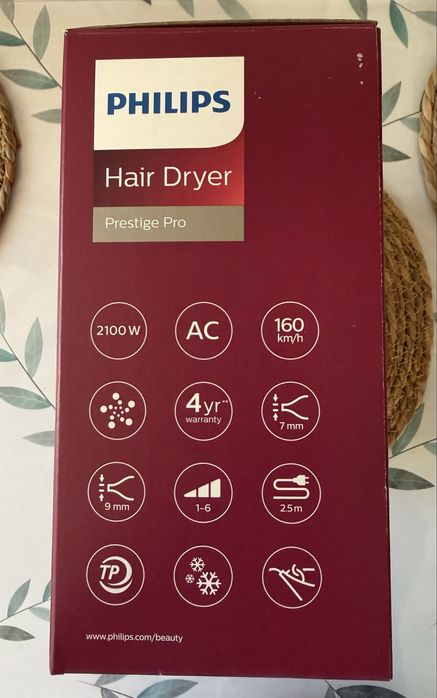 Профессиональный Фен Philips HPS910/00 филипс