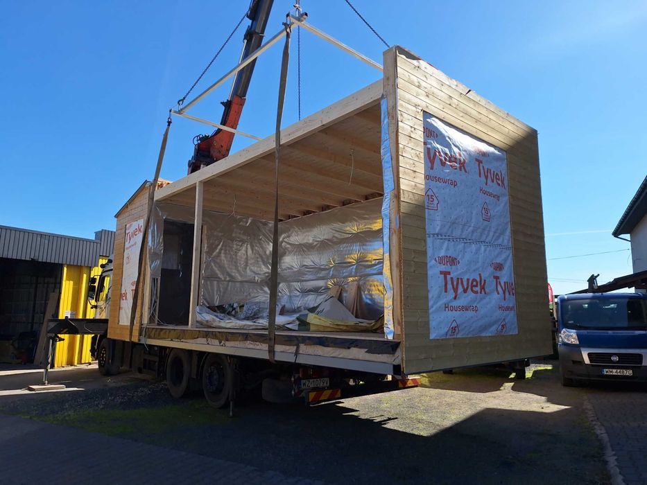 Dom modułowy parterowy, całoroczny 70m2