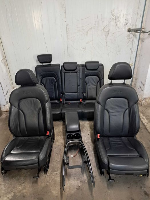 AUDI Q5 8R S-line fotel fotele kanapa skóra grzane podłokietnik UK