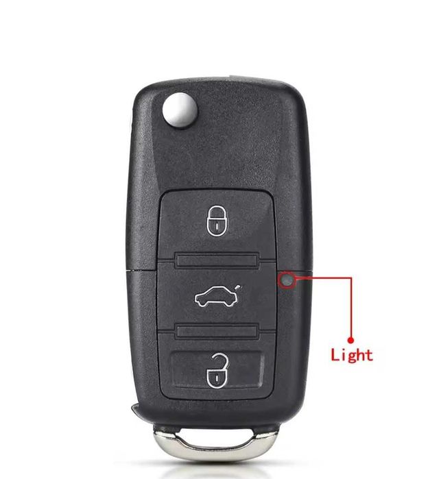 kluczyk pilot obudowa kluczyka 3 przyciski do vw seat skoda dioda środek