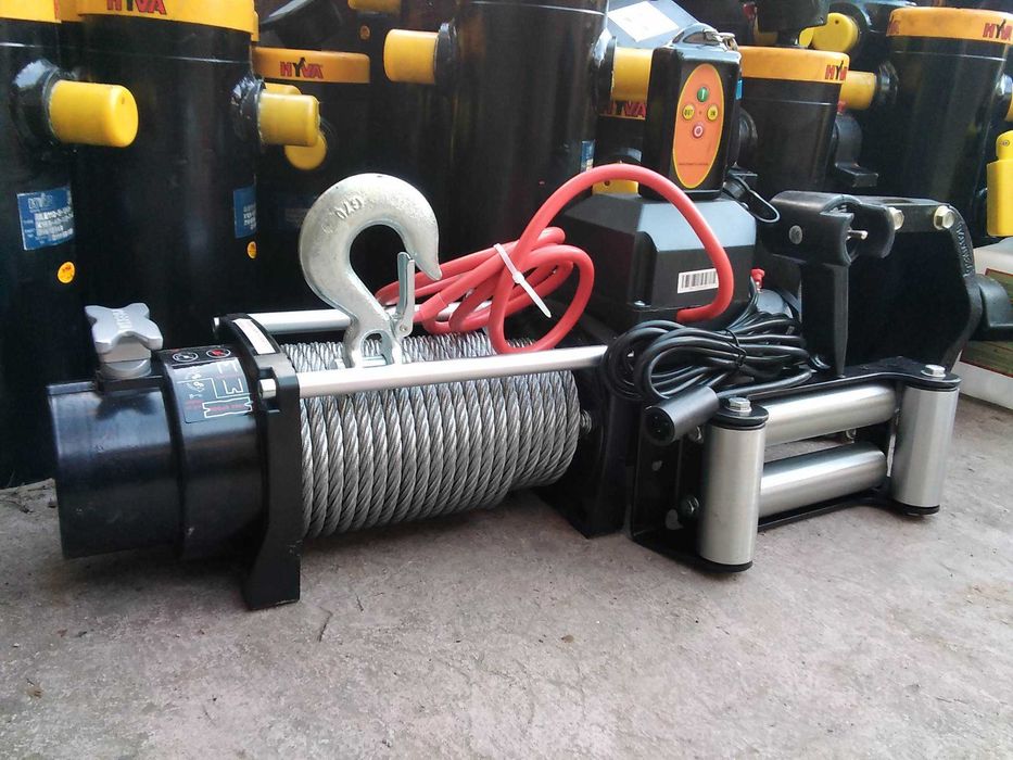 Nowa Wyciągarka Elektryczna WINCH 11 Ton Pomoc Drogowa Laweta  Traktor