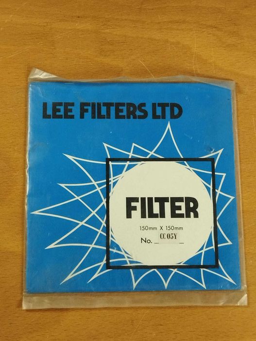 Filtro Lee Filters CC05Y 150 x 150 mm