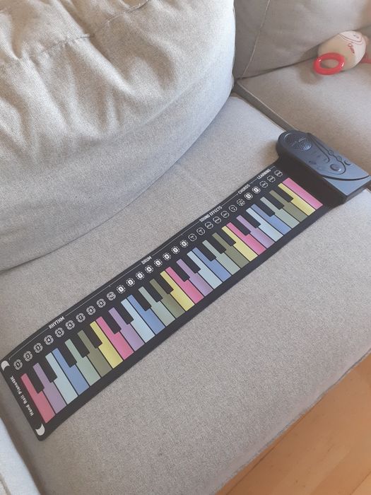 Piano eléctrico dobravel