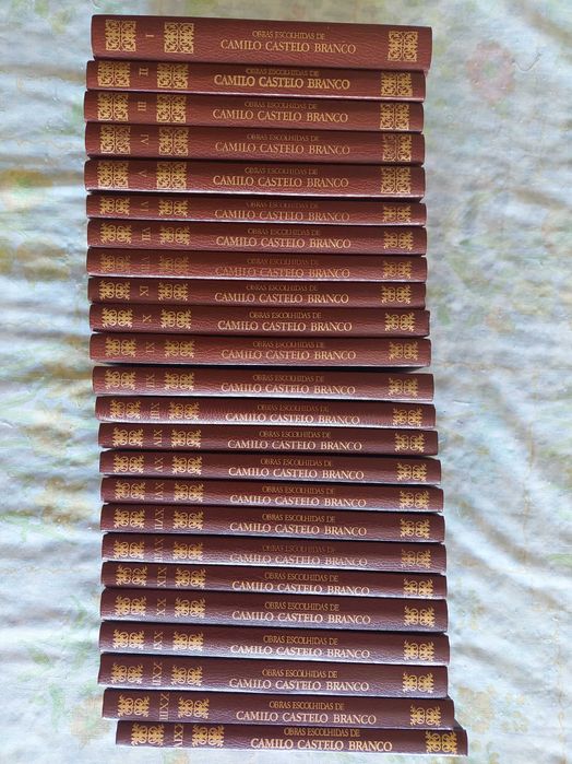Coleção Completa de Obras de Camilo Castelo Branco (24 volumes)