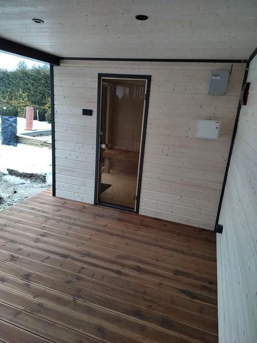 Sauna ogrodowa z tarasem 29000 zł