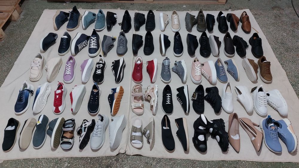 Мікси взуття Ecco сток оптом