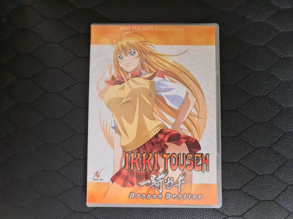 DVD - Ikki Tousen - Dragon Destiny - 3xDVD - Anime - Unikat - PL