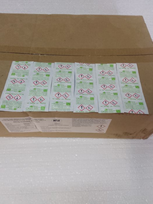 Таблетки для воды oasis 10 таб стоит 10 грн.