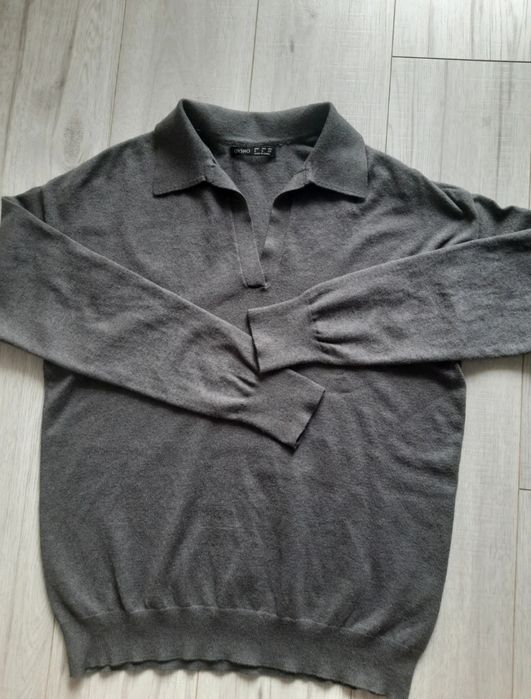 Sweter OYSHO r.36 grafitowy