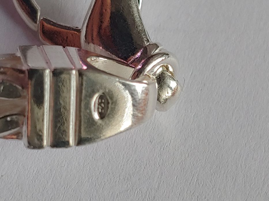 Splot królewski srebrna bransoletka srebro bransoleta rękodzieło