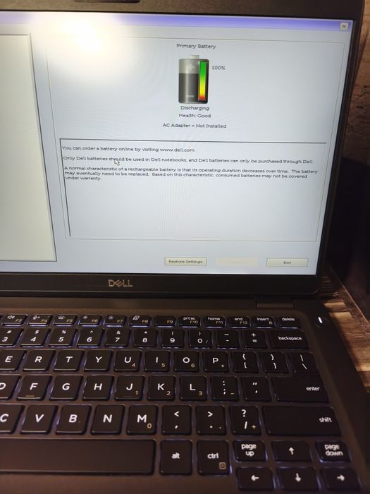 Dell 5300 13.3 FHD IPS i7 8665 16 ram 256 NVme Good Battery ноутбук