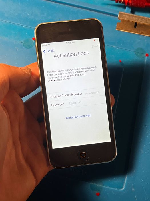 iPod touch 5 iCloud
