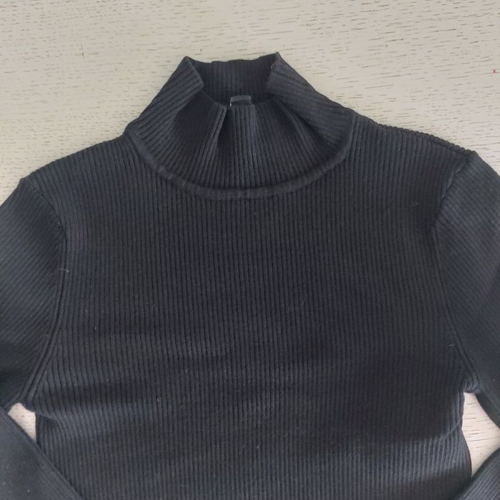 Bluzka biała króliczek H&M Cool Club półgolf rozm. 140