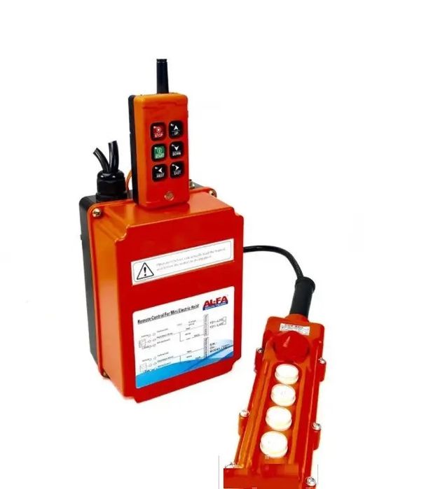Тельфер с кареткой AL-FA ALEH600TR 300/600Кг/ 1,8кВт + пульт !!!