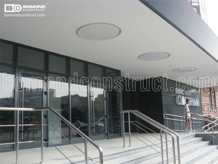 Зовнішня реклама,АЗС Стели, Вентильовані фасади з композиту, вивіски