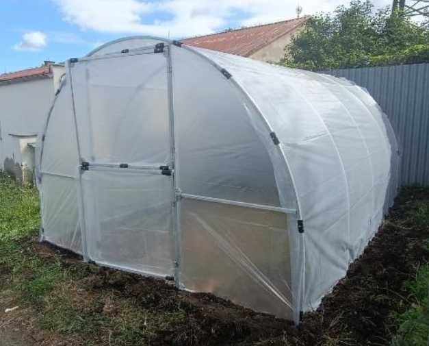 Нові посилені теплиці  з полікарбонатом  чи плівкою ЗАВОД ТЕПЛИЦЬ