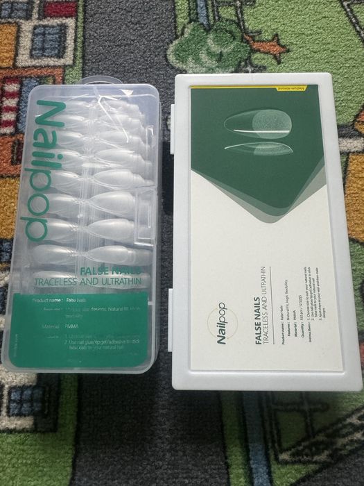 Набір гелевих тіпс 552/600шт різні