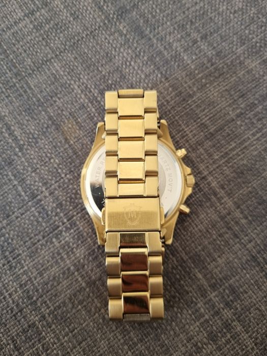 Złoty zegarek damski Massimo Dutti
