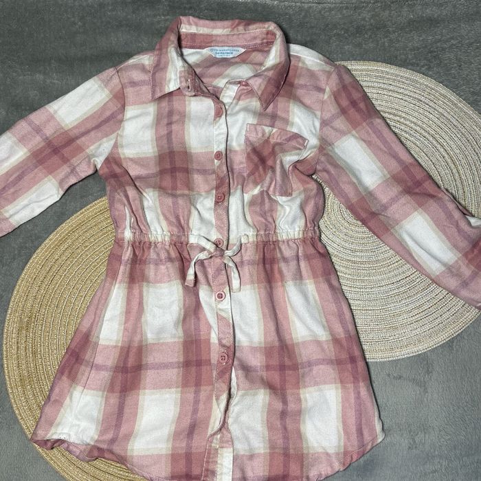 Платье рубашка 5-6 лет