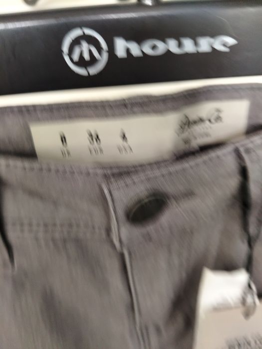 Spodnie szare jeansowe skinny rozmiar 36 nowe