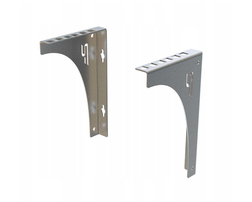 Wspornik Uchwyt RACK 2U Ścienny Uniwersalny Ocynkowany Stalflex