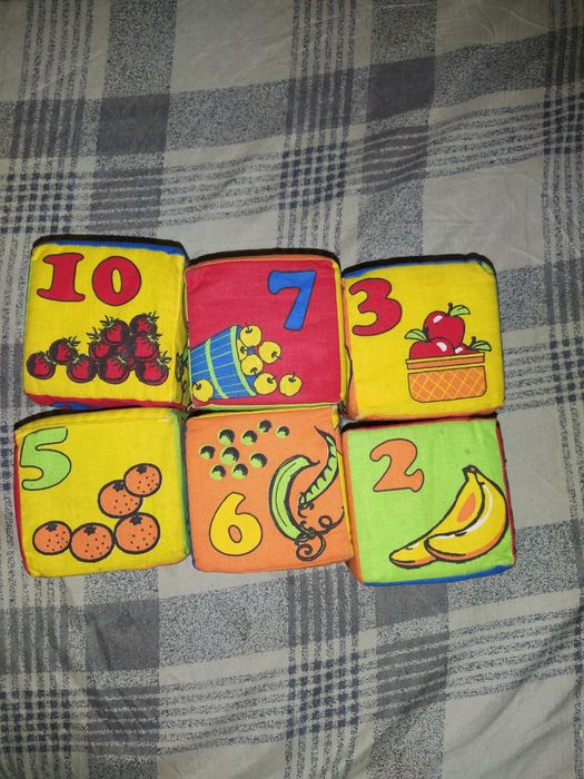 Продам м'які кубики