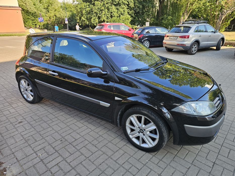 Renault Megane II „Żelazko” | 2003 | 1.6 Benzyna | 1. Właściciel | Sprawna Klimatyzacja Książka serwisowa
