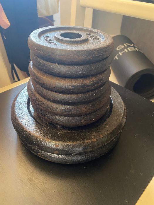 Pesos e artigos de fitness, gym