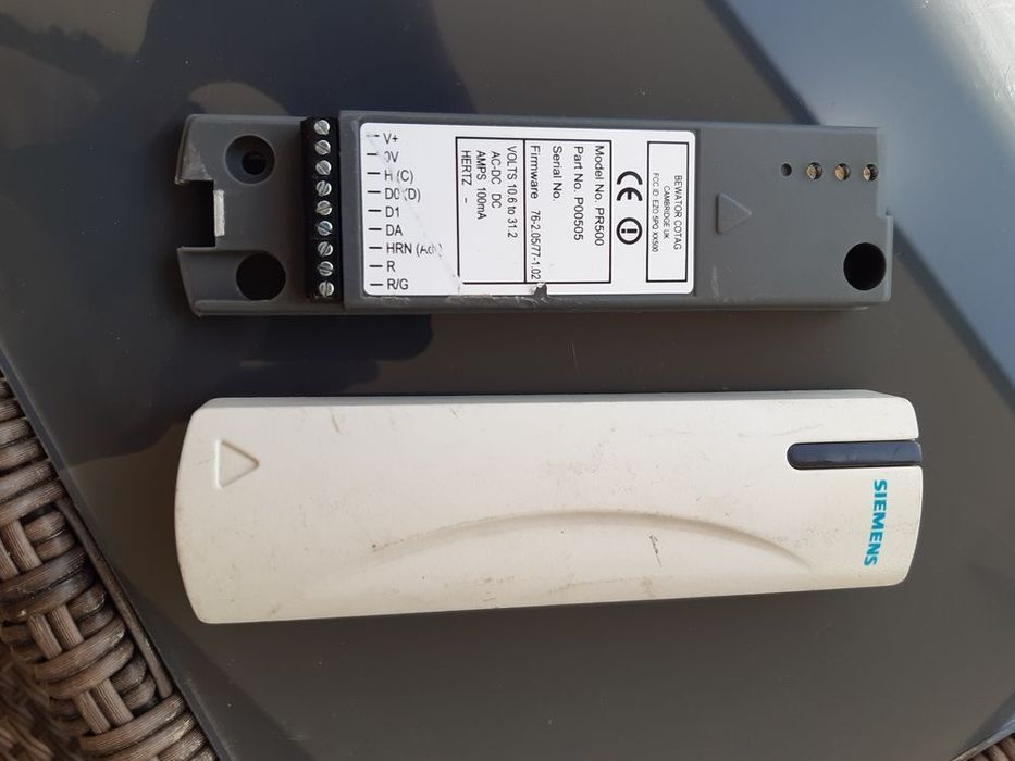 Siemens PR500-Cotag – Czytnik kart RFID (używany, uszkodzony)