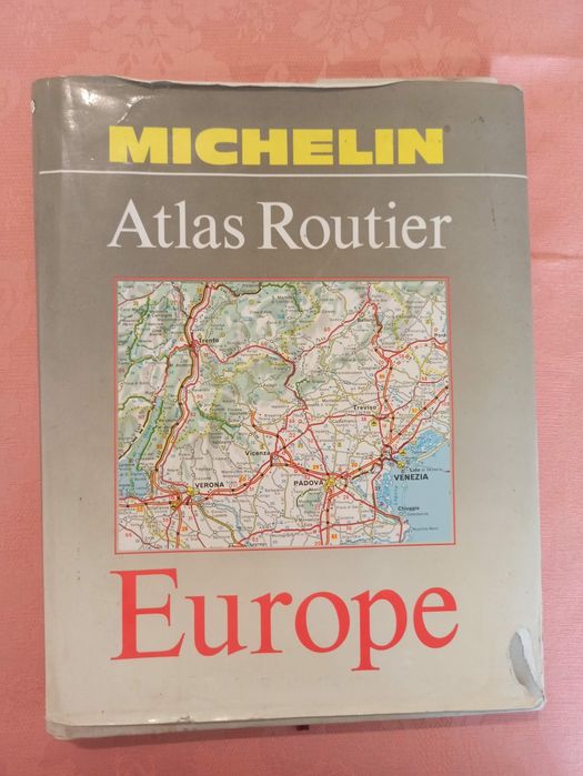 Atlas Michelin europa 1991