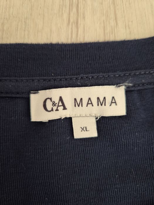 Bluzka ciążowa C&A MAMA granat rozm. XL