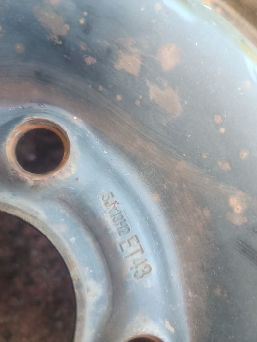 Felgi stalowe 13 et43 4x100  OPEL ASTRA CORSA COMBO AVEO SPARK